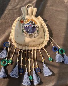 Handcrafted Traditional Potli Bag with Tassel Detailing