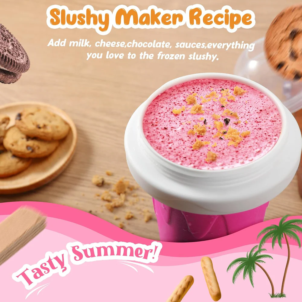 Reusable Squeeze Slushy Cup – DIY Frozen Drink Maker - Image 6