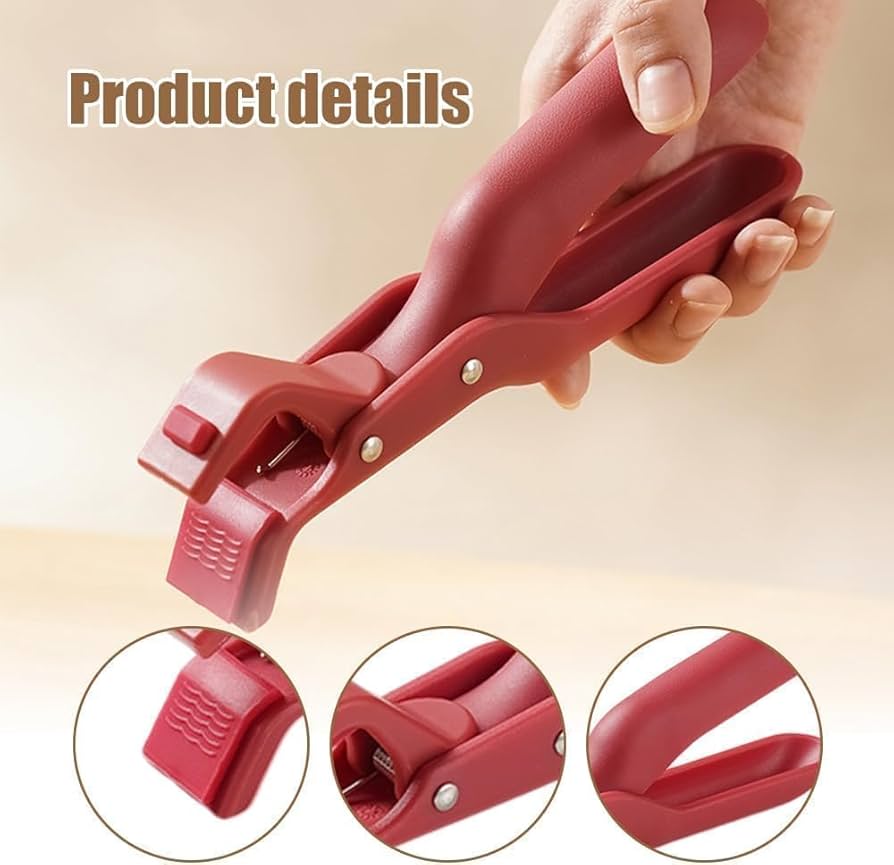 Silicone Jar Gripper Clip – Non-Slip Lid Opener for Tight Jars and Bottles - Image 2
