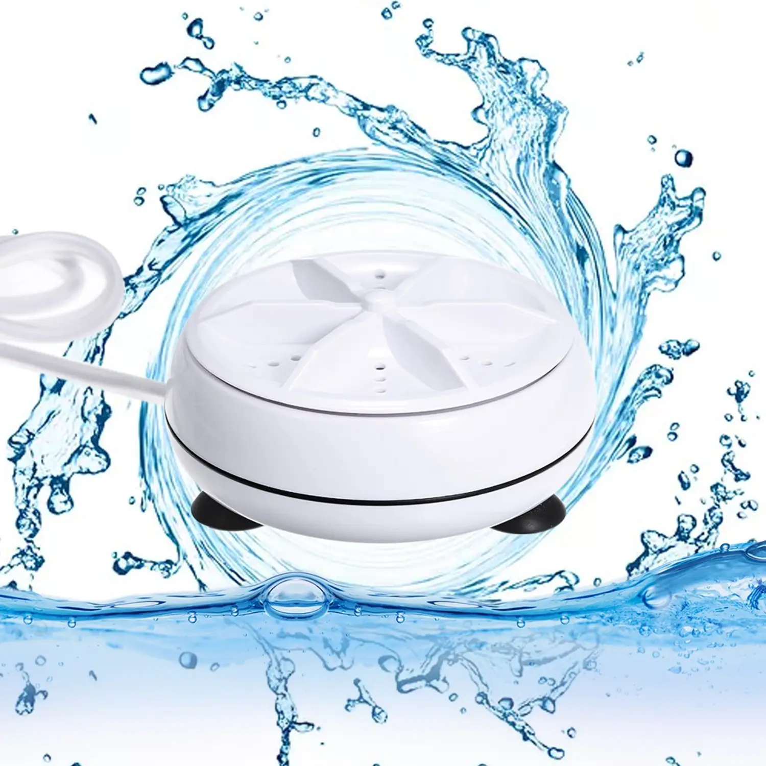 Portable Water Pump Aerator for Aquariums and Ponds - Image 2