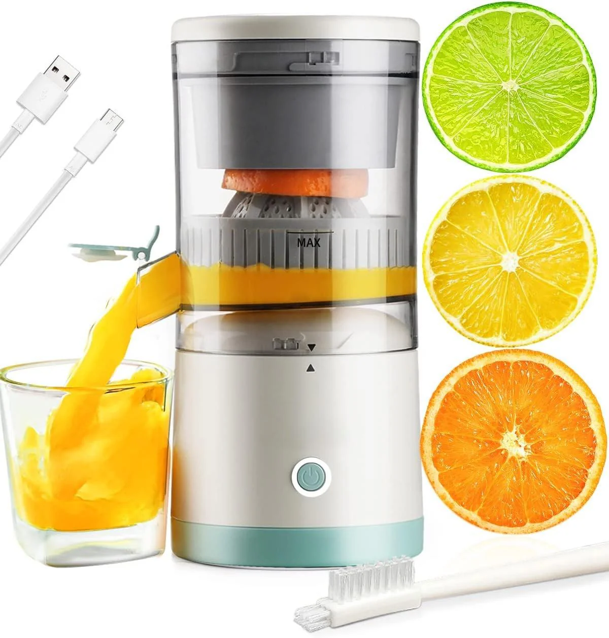 USB Rechargeable Electric Citrus Juicer - Image 3