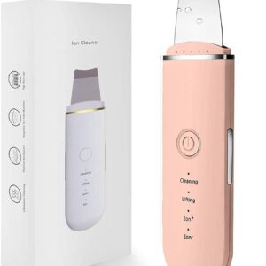 Ultrasonic Ion Skin Scrubber – Deep Pore Facial Cleaner & Lifting Device
