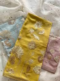 Luxurious Applique Work Dupatta - Image 4